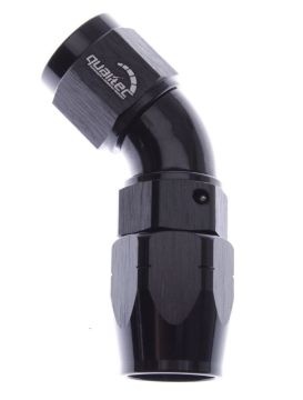 Picture of 45degrees. AN fitting - AN-10 - Black - High flow