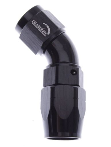 Picture of 45degrees. AN fitting - AN-10 - Black - High flow