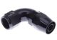 Picture of 90degrees. AN fitting - AN6 - Black - High flow