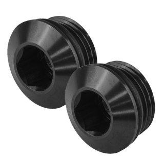 Picture of Slimline AN6 Prop - Male O-ring - Black Alu