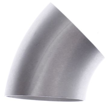 Picture of 3.5 "stainless tube bend - 45 degrees