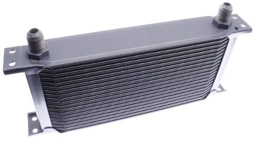 Picture of Oil cooler element - 19 rows AN8 connection - Silver