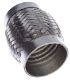 Picture of Stainless steel pipe exhaust 3 "- Length 101mm.