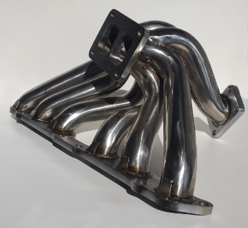Toyota 2jzge conversion turbo manifold t4 split
