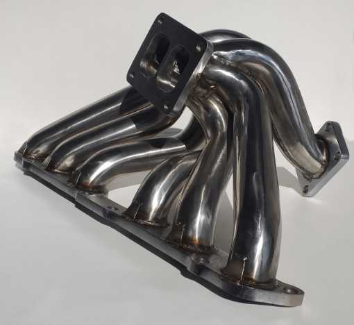 Toyota 2jzge conversion turbo manifold t4 split