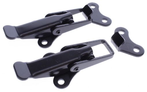 Picture of Toggle Fasteners - Chrome plated - Large - Black coated