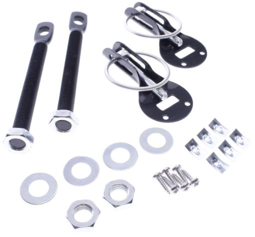 Picture of Alloy competition bonnet pin kit - Black