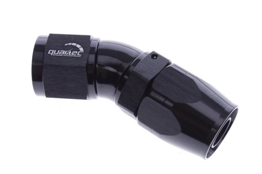 Picture of 30gr. PTFE AN fitting - AN-10 - Black - High Flow