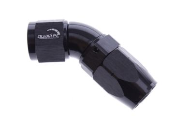 Picture of 45degrees. AN fitting - AN-4 - Black - High flow