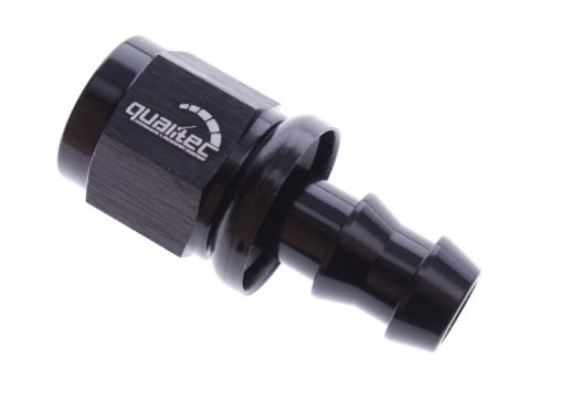 Picture of Straight AN-push on hose fitting - AN-6 - Black