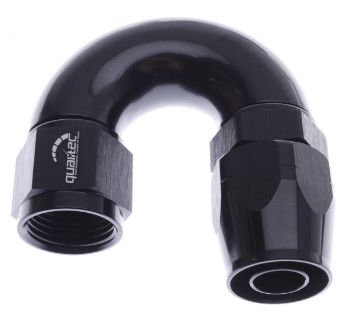 Picture of 180gr. AN fitting - AN-6 - Black - High Flow