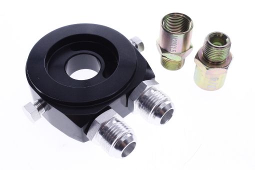 Picture of Oil cooler sandwich AN10 - Black