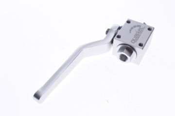Picture of ON / OFF valve with M10x1 for eg brake pipe - Silver