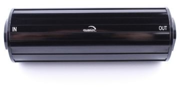 Picture of Gasoline filter - High flow - Length 158mm. - Black - 10 Micron