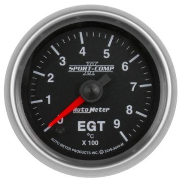 Picture of Autometer Sport-Comp II Gauge Pyrometer (Egt) 2 1/16in 900c