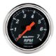 Picture of Autometer Designer Black 2-1/16in Electrical 7k RPM Tachometer