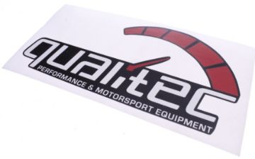 Picture of Qualitec sticker 250mm. - Black