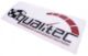 Picture of Qualitec sticker 175mm. - White - Racing flag 