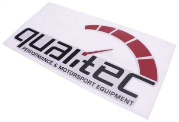 Picture of Qualitec sticker 125mm. - White