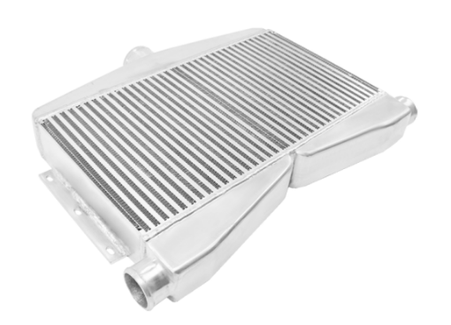 Picture of 2-INLET 1-OUTLET ALUMINUM INTERCOOLER - Top outlet - Big