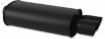 Picture of Vibrant StreetPower FLAT BLACK Oval Muffler with Dual 3in Outlet - 3in inlet I.D.