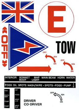 Picture of Nødstop - Ildslukker - TOW - Sticker