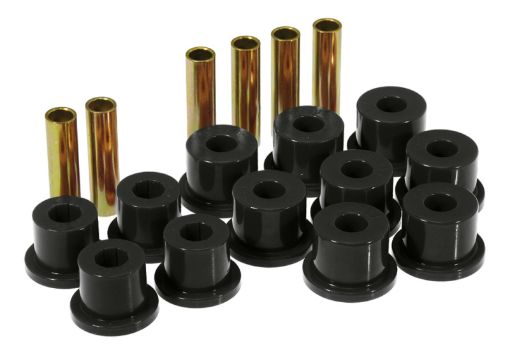 Picture of Prothane 73 - 87 GM Rear Spring Shackle Bushings (w 1.75in Bushings) - Black
