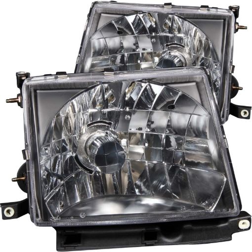 Picture of ANZO 1997 - 2000 Toyota Tacoma Crystal Headlights Black