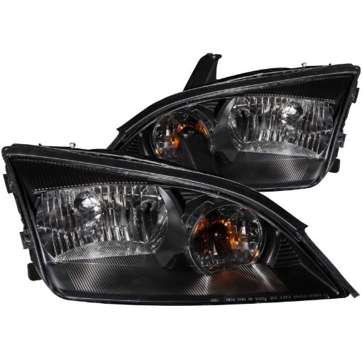 Picture of ANZO 2005 - 2007 Ford Focus Crystal Headlights Black