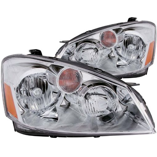Picture of ANZO 2005 - 2006 Nissan Altima Crystal Headlights Chrome