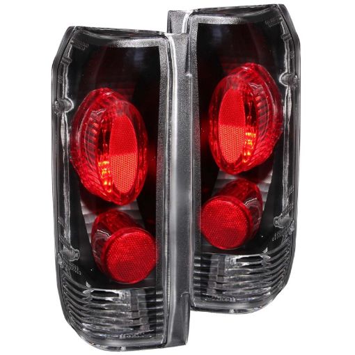 Picture of ANZO 1989 - 1996 Ford F - 150 Taillights Black