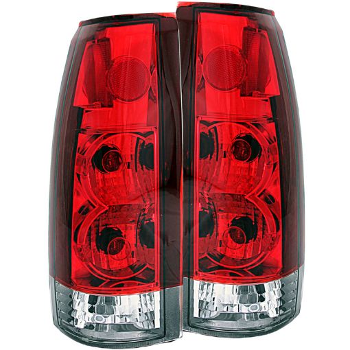 Picture of ANZO 1999 - 2000 Cadillac Escalade Taillights RedClear - New Gen