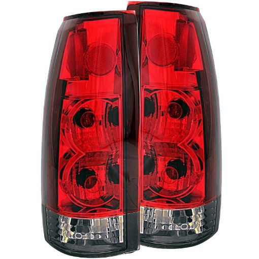 Picture of ANZO 1999 - 2000 Cadillac Escalade Taillights RedSmoke G2