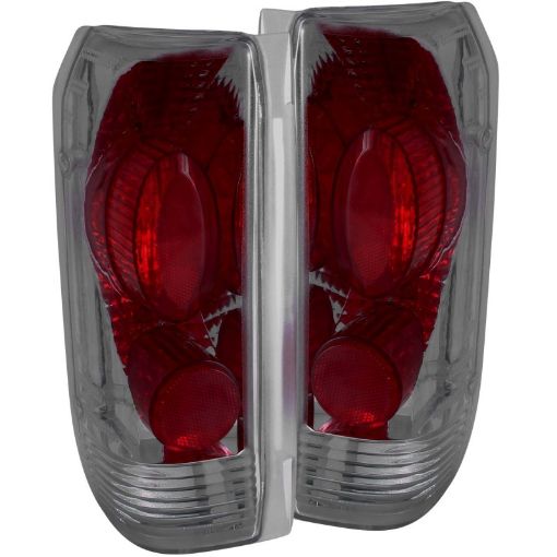 Picture of ANZO 1989 - 1996 Ford F - 150 Taillights Smoke