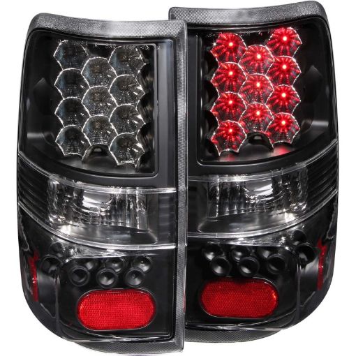 Picture of ANZO 2004 - 2008 Ford F - 150 LED Taillights Black