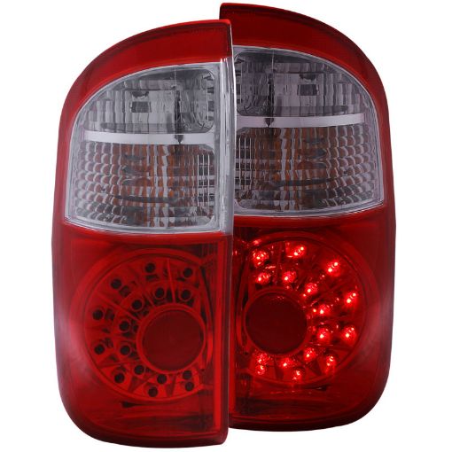Picture of ANZO 2004 - 2006 Toyota Tundra LED Taillights RedClear