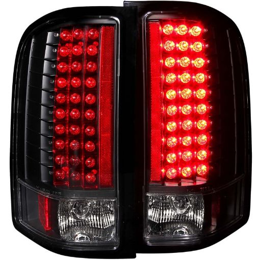 Picture of ANZO 2007 - 2013 Chevrolet Silverado 1500 LED Taillights Black