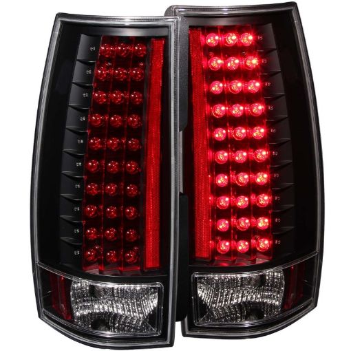 Picture of ANZO 2007 - 2013 Chevrolet Suburban LED Taillights Black