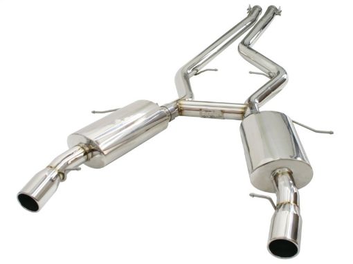 Picture of aFe MACHForce XP Exhausts Cat - Back SS - 304 EXH CB BMW 335i (E9092 Only) 07 - 09 L6 - 3.0L (tt) SS - 304