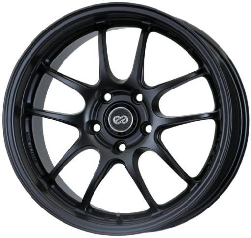 Picture of Enkei PF01 18x8 5x114.3 Bolt Pattern 40mm Offset - Black Wheel 15 - 17 WRX 05 - 07 STi (SPECIAL ORDER)