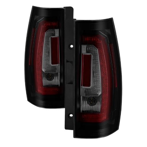 Picture of Spyder Chevy Suburban 07 - 14 V2 - LED Tail Lights - Black Smoke ALT - YD - CSUB07V2 - LED - BSM