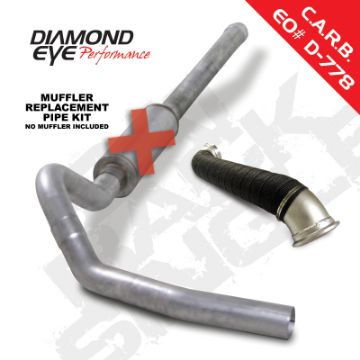 Picture of Diamond Eye KIT 4in CB MRP SGL w TDP AL 06 - 07 ChevyGMC 6.6L Duramax 25003500