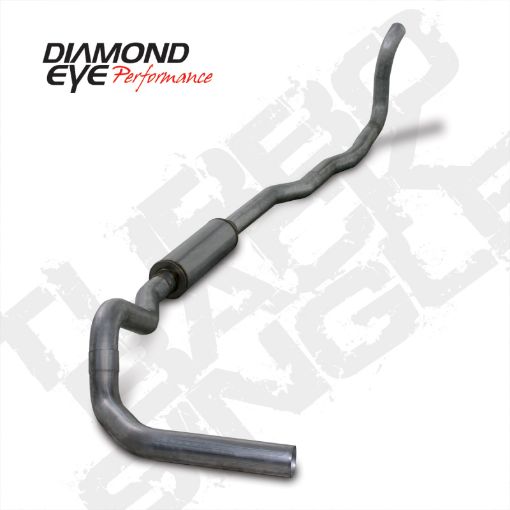 Picture of Diamond Eye KIT 4in TB MRP SGL SS DDG4X4 89 - 93 Dodge 5.9L Cummins 25003500 No Muffler