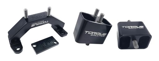 Picture of Torque Solution Solid Billet Aluminum Engine Transmission Mounts 02 - 14 Subaru WRX 04 - 17 STi