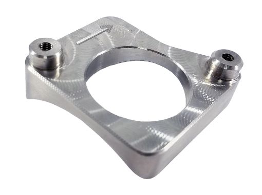 Picture of Torque Solution Subaru 02 - 07 WRXSTI Stainless Steel Denso MAF Flange (For 3in Piping)