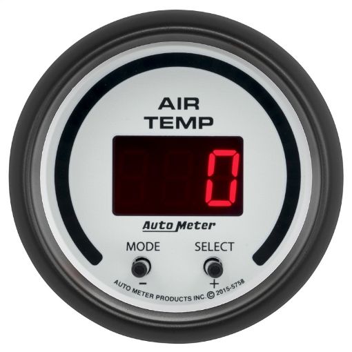 Picture of Autometer Phantom 2 - 116in 0 - 300 Degree F Digital Dual Air Temp Gauge