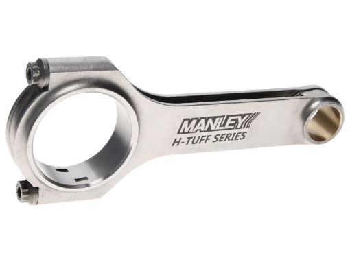Picture of Manley Chrysler 5.7L6.1L6.4L Hemi ARP 8740 6.2in w 24mm Pin H Beam Connecting Rod - Set of 8
