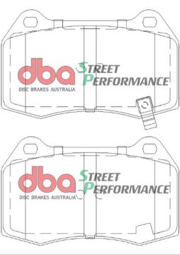 Picture of DBA 03 - 07 G35 w Brembo SP500 Front Brake Pads