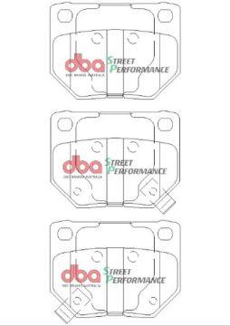 Picture of DBA 06 - 07 Subaru WRX SP500 Rear Brake Pads