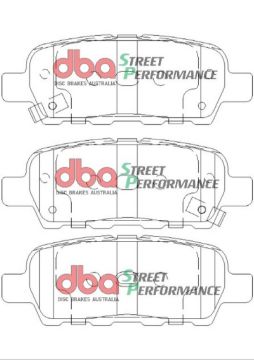Picture of DBA 07 - 13 Nissan Sentra SP500 Rear Brake Pads